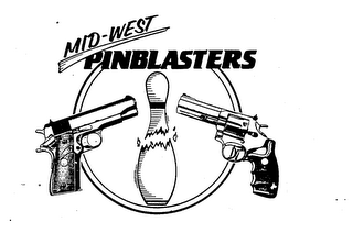 MID-WEST PINBLASTERS logo