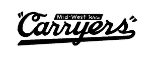 MID-WEST WIRE "CARRYERS" logo