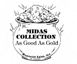 MIDAS COLLECTION AS GOOD AS GOLD MUENNICH SALE, INC. logo