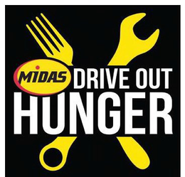 MIDAS DRIVE OUT HUNGER logo