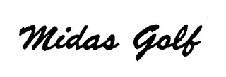 MIDAS GOLF logo