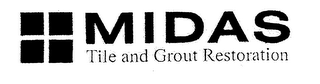 MIDAS TILE AND GROUT RESTORATION logo