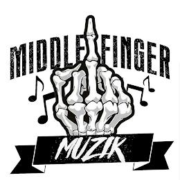 MIDDLE FINGER MUZIK logo