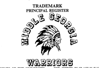 MIDDLE GEORGIA WARRIORS logo