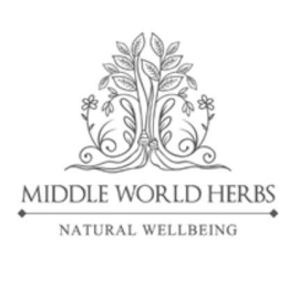 MIDDLE WORLD HERBS NATURAL WELLBEING logo