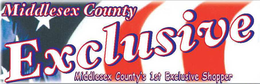 MIDDLESEX COUNTY EXCLUSIVE MIDDLESEX COUNTY'S 1ST EXCLUSIVE SHOPPER logo