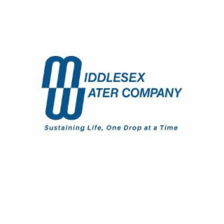 MIDDLESEX WATER COMPANY SUSTAINING LIFE, ONE DROP AT A TIME logo