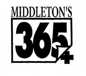 MIDDLETON'S 365 + logo