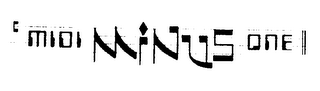 MIDI MINUS ONE logo