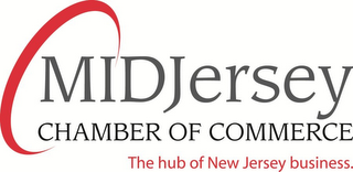MIDJERSEY CHAMBER OF COMMERCE THE HUB OF NEW JERSEY BUSINESS. logo