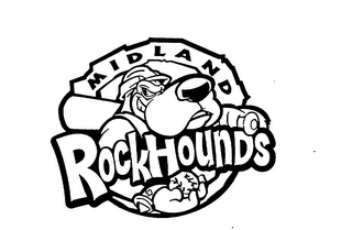 MIDLAND ROCKHOUNDS logo