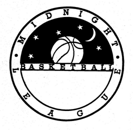 MIDNIGHT BASKETBALL LEAGUE logo