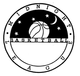 MIDNIGHT BASKETBALL LEAGUE logo