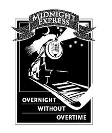 MIDNIGHT EXPRESS OVERNIGHT WITHOUT OVERTIME logo