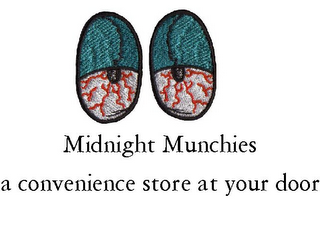 MIDNIGHT MUNCHIES A CONVENIENCE STORE AT YOUR DOOR logo