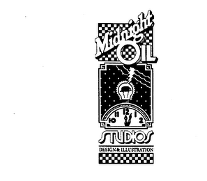 MIDNIGHT OIL STUDIOS DESIGN & ILLUSTRATION logo
