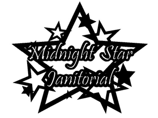 MIDNIGHT STAR JANITORIAL logo