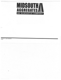 MIDSOUTH AGGREGATES AN OLDCASTLE COMPANY logo