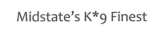 MIDSTATE'S K*9 FINEST logo