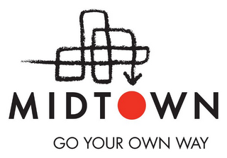 MIDTOWN GO YOUR OWN WAY logo