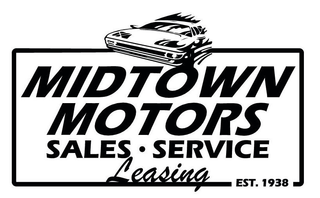 MIDTOWN MOTORS SALES · SERVICE LEASING EST. 1938 logo