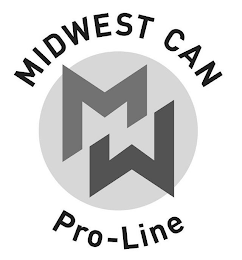 MIDWEST CAN MW PRO-LINE logo
