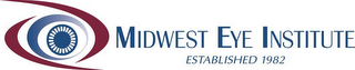 MIDWEST EYE INSTITUTE ESTABLISHED 1982 logo