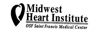 MIDWEST HEART INSTITUTE OSF SAINT FRANCIS MEDICAL CENTER logo