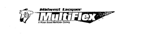 MIDWEST LACQUER MULTIFLEX A WATER BASED MULTICOLOR COATING logo