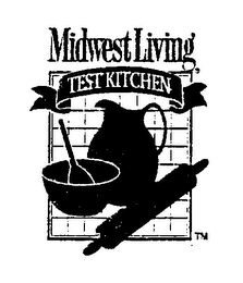 MIDWEST LIVING TEST KITCHEN logo