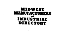 MIDWEST MANUFACTURERS AND INDUSTRIAL DIRECTORY logo