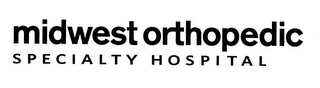 MIDWEST ORTHOPEDIC SPECIALTY HOSPITAL logo
