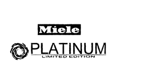 MIELE PLATINUM LIMITED EDITION logo