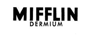 MIFFLIN DERMIUM logo