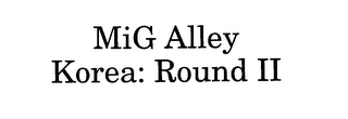 MIG ALLEY KOREA: ROUND II logo