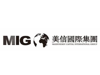 MIG MAXSYNERGY CAPITAL INTERNATIONAL GROUP logo
