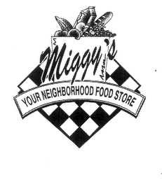 MIGGY'S YOUR NEIGHBORHOOD FOOD STORE logo