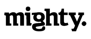 MIGHTY. logo