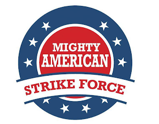 MIGHTY AMERICAN STRIKE FORCE logo