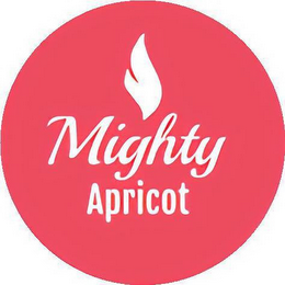 MIGHTY APRICOT logo