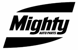 MIGHTY AUTO PARTS logo