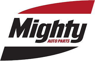 MIGHTY AUTO PARTS logo