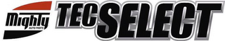 MIGHTY AUTO PARTS TECSELECT logo