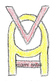 MIGHTY BAKES V O logo