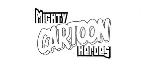 MIGHTY CARTOON HEROES logo