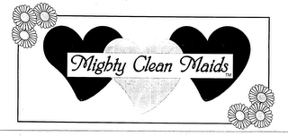MIGHTY CLEAN MAIDS logo