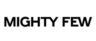 MIGHTY FEW logo