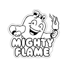 MIGHTY FLAME logo