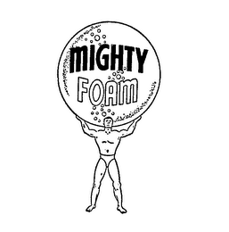 MIGHTY FOAM logo