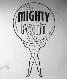 MIGHTY FOAM logo